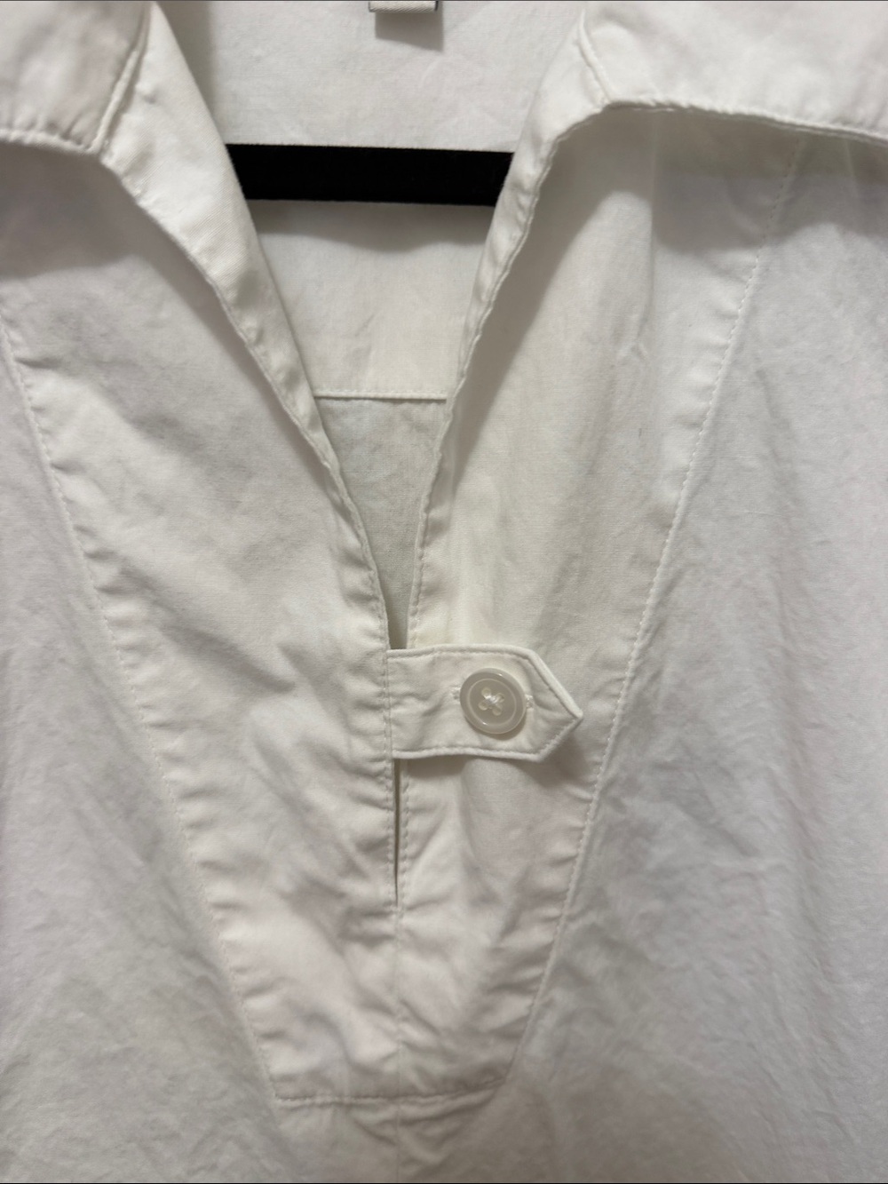 Banana Republic White Sleeveless Collared A-Line Dress - Picture 6 of 14